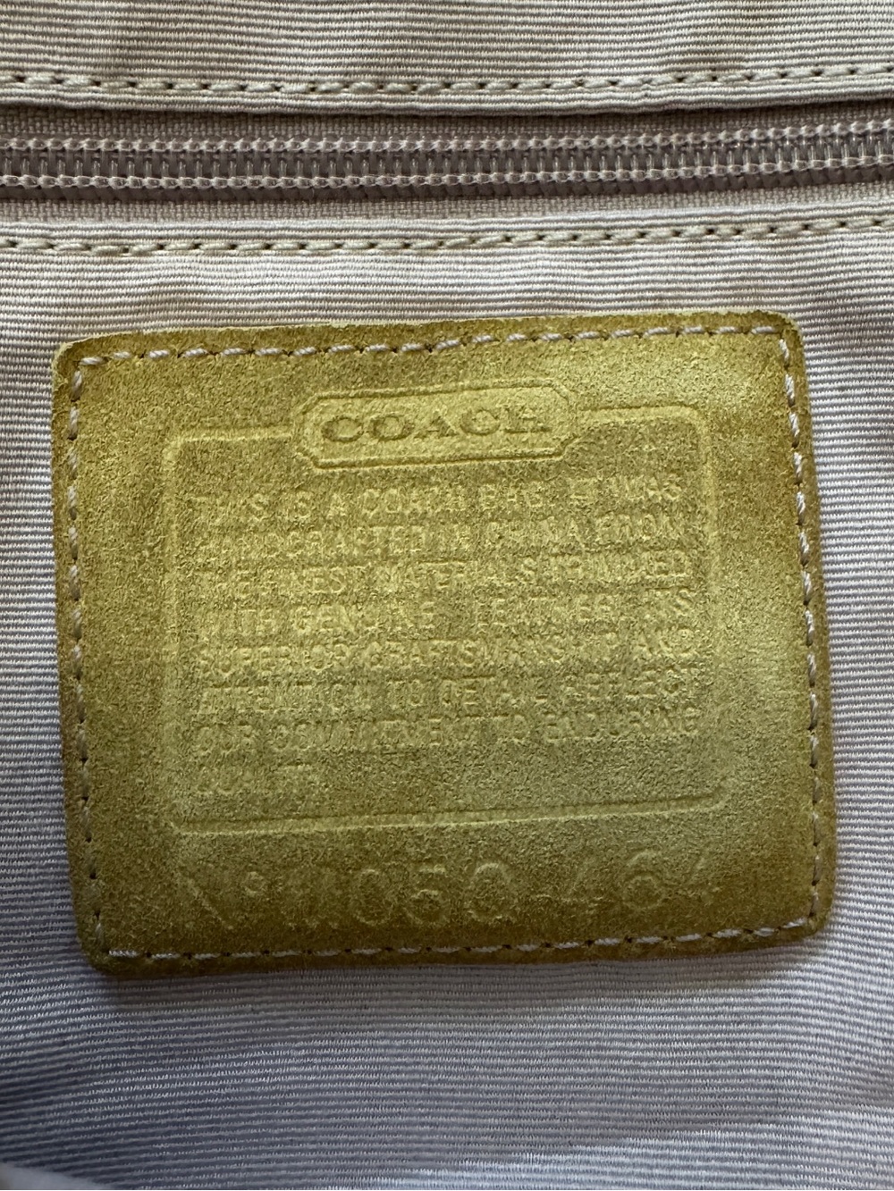 Coach Y2K 90’s Patchwork Shoulder Bag ~ Signature Print Crescent Hobo Vintage - Picture 12 of 12